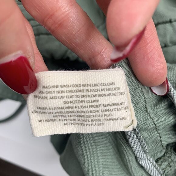 Anthro Daughters Of The Liberation Size 8 Military Utility Jacket Army Green - Picture 9 of 10